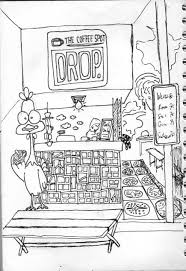 Yang semula hampir tak ada artinya, menjadi tumpuan harapan. 20 Ide Gambar Sketsa Warung Kopi Tea And Lead