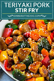 Teriyaki Pork Stir Fry Recipe Pork Stir Fry Easy Pork Recipe Teriyaki Pork Teriyaki Pork Sti Pork Recipes Easy Pork Stir Fry Recipes Pork Loin Recipes