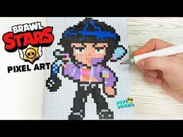 One of my favorite playable characters in brawl stars, jessie. Brawl Stars Pixel Art Mr P Youtube
