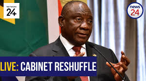 The long anticipated reshuffle and expansion of the union cabinet got over as 43 ministers took oath at rashtrapati bhawan on july 7. Watch Live Cabinetreshuffle Ramaphosa Announces Changes To National Executive Youtube
