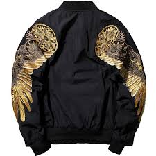 Black And Gold Bomber Jacket Mens Pin On Testing Board