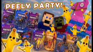 Level up with the fortnite legendary series figure pack. Fortnite Banana Peely Party Series 3 4 Jazwares Figures Unboxing Youtube