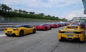 The ferrari sf90 stradale assetto fiorano has set the fastest lap recorded by a production car at the indianapolis motor speedway 3.925 km road course, lapping the circuit at an impressive 1:29.625 seconds at a maximum speed of 280.9 kmh to set this time. Ferrari Grand Tour Finds Its Way To Sepang Circuit