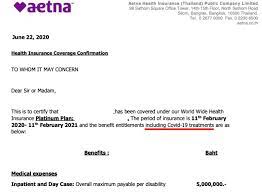 You have 60 days from the date that you get the appeal decision letter to let us know. Traveling In Times Of Covid 19 Ask Your Health Insurance For Proof Of Coverage Certification Loyaltylobby