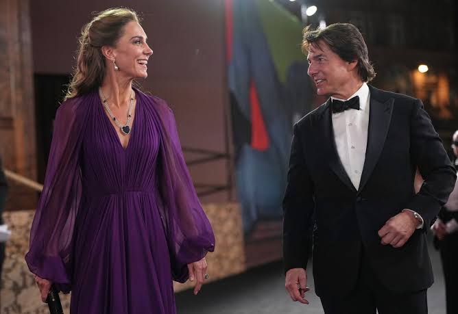 Prince William, Princess Kate celebrate Tom Cruise at 'Digger' premiere in London - ABC News
