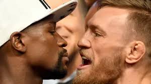 Conor McGregor empieza el combate en el pesaje: "Mayweather es un hombre  acabado"