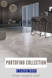 Cancos Tile Stone Portofino Tile Collection Beige Floor Tile With Natural Pattern Adorn The Floor In This Open Concept Livi In 2020 Tiles Flooring Restaurant Tiles