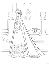 Imprimez les dessins mystere disney princesse fille à. Coloriage Reine Des Neiges Elsa Disney Jecolorie Com