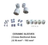 Ceramic Sleeves for Stranded Cable Cross Sections : 0.16 mm² -193 mm²