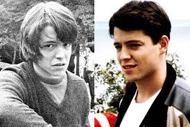 Matthew Broderick in High School in 1980, and Matthew Broderick Playing a  High School Student in 1986