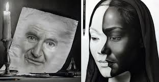 Apart from the very big picture. Design Stack A Blog About Art Design And Architecture Realistic Drawings Of Celebrities And Other