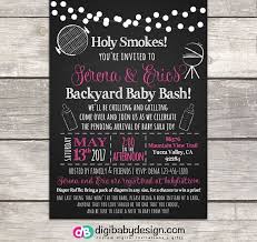 Bbq Babyque Baby Shower Invitation Coed Backyard Bbq Baby Bbq Baby Shower Invitations Joint Baby Showers Baby Shower Bbq