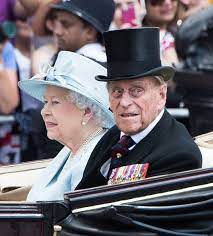 Queen Elizabeth Ii And Prince Philip Duke Of Edinburgh Ride By Carriage During The Annual Trooping The Colour Prince Philip Royal Family England Royal Family
