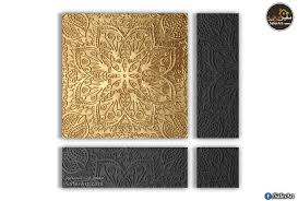 زخارف اسود وذهبي سفير ارت للديكور Wall Wall Art Gold