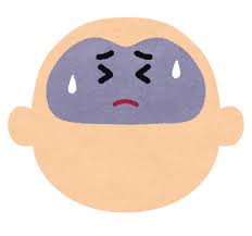 不健康な脳のキャラクター 