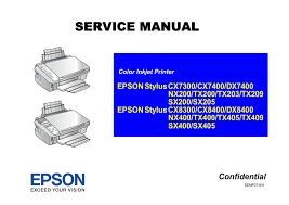 Microsoft windows supported operating system. Epson Stylus Cx8400 Service Manual Manualzz