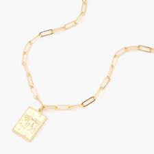 Precious Metal Without Stones Details About Polished Rose Gold Taurus Zodiac Sign Rectangular Pendant Necklace Jewelry Watches
