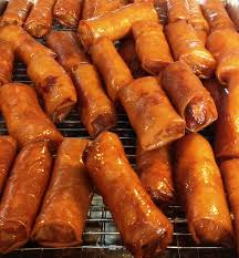 Ripe saba banana, jackfruit, and brown sugar are rolled together in a flour lumpia wrapper and fried to a golden crisp. Filipino Banana Fritters Turon Are Here Order Today Knowledge Is Flour