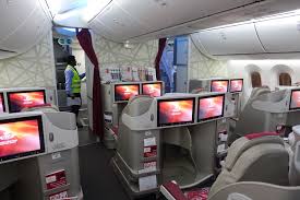 These seats are similar to what you'd find in domestic first class within the us, with a bit more legroom. Royal Air Maroc 787 Business Review I One Mile At A Time