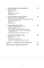4 Executive Summary Highway Deicing Comparing Salt And