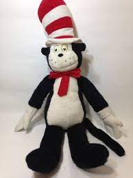 Macy S 1995 Dr Seuss Cat In The Hat Large 30 Plush Doll Determinedpouctions Plush Dolls Plush Pet Toys