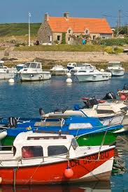 Port De Fermanville Paysage Ile Normandie