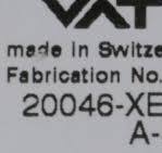 26112 VAT VATTERFLY/BUTTERFLY W/ PNEUMATIC ACTUATOR 20046 ...