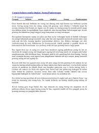 Contoh soal carpon bahasa sunda. 16 Contoh Carita Pondok Bahasa Sunda Ideas Cerita