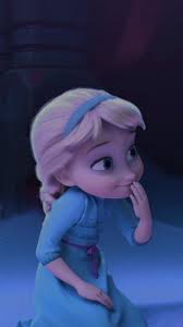 배경화면 엘사안나 커플