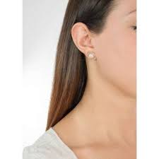 Michael kors sterling rose gold pave stud earrings best sale