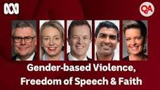 Gender-based Violence, Freedom of Speech & Faith | Q+A - YouTube