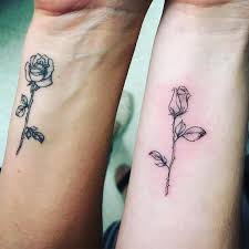 Bloomed Rose Blooming Rose Mother Daughter Tattoos On Wrist Tattoos For Daughters Mom Tattoos Mother Daughter Tattoos