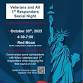 Veteran's and 1st Responder Social Night event in Rubicon, WI