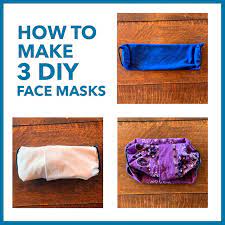Do it yourself healthy holistic living. How To Make 3 Different Diy No Sew Face Masks Family Handyman