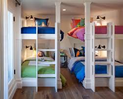 If you love to create your own and integrate your personal touch and creativity to it, you may download the plan from their website i love this triple bunk bed design. 55 Kids Room Ideas With Bunk Beds Interior Design Master Bedroom Check More At Http Nickyholender Com Kids Room I Kids Bunk Beds Shared Kids Room Kid Beds