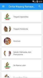 Maybe you would like to learn more about one of these? Cerita Wayang Ramayana For Android Apk Download