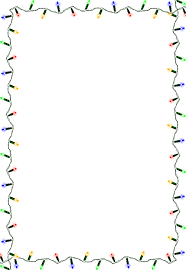 Christmas Light Border Clip Art Black And White Images Pictures Free Christmas Borders Christmas Border Christmas Stationary