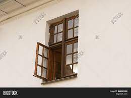 Another fairly common method used on older double glazed replacement windows is to force out the double glazed unit. Open Wooden Brown Image Photo Free Trial Bigstock