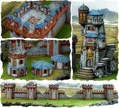 Print your terrain for your tabletop wild west game. Printable Scenery