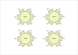 Restaurant Seating Chart Template Excel Www