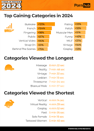 Топовые adult-тренды: PornHub подвел итоги 2024 года