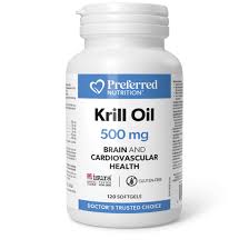 Krill Oil 500 mg Softgels | Preferred Nutrition