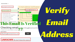 You connect to the mail server through telnet (see video), enter your email address and the other email address that you are trying to verify. Email Address Verifier Free Peatix