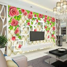 Aliexpress Com Buy Romantic Rose Photo Wallpaper 3d Wallpaper Bedroom Ceiling Kid Room Decor Club Wedding Home Decor Kid Room Decor Room Decor Wall Wallpaper