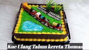 Pembayaran mudah, pengiriman cepat & bisa cicil 0%. Cake Thomas Train Kue Ulang Tahun Kereta Thomas Youtube