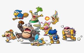 62k.) this bowser jr coloring pages with koopalings friend for individual and noncommercial use only, the copyright belongs to their respective creatures or owners. Bowser Jr And The Koopalings Mario And Luigi Bowser S Bowser Jr S Journey Hd Png Download Kindpng