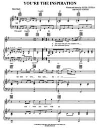 Preview you are the sunshine of my life arranged for easy piano is available in 2 pages and compose for beginning difficulty. You Re The Inspiration Chicago Free Piano Sheet Music Pdf