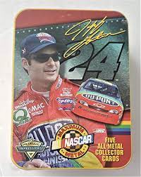 5 out of 5 stars. Amazon Com Nascar Jeff Gordon Five All Metal Collector Cards Sports Related Trading Cards Clothing