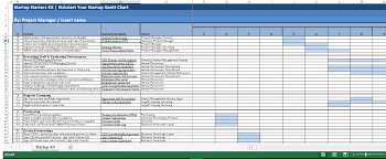 Kostenloses Startup Planning Gantt Chart