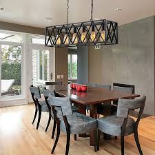 Check spelling or type a new query. Buy Industrial Kitchen Island Pendant Lighting Pynsseu Rectangular Vintage Rustic 6 Light Hanging Pendant Light Fixtures For Kitchen Farmhouse Bar Dinning Room Online In Indonesia B08b1d4h6y